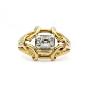 Пръстен от злато и диамант 0.88ct