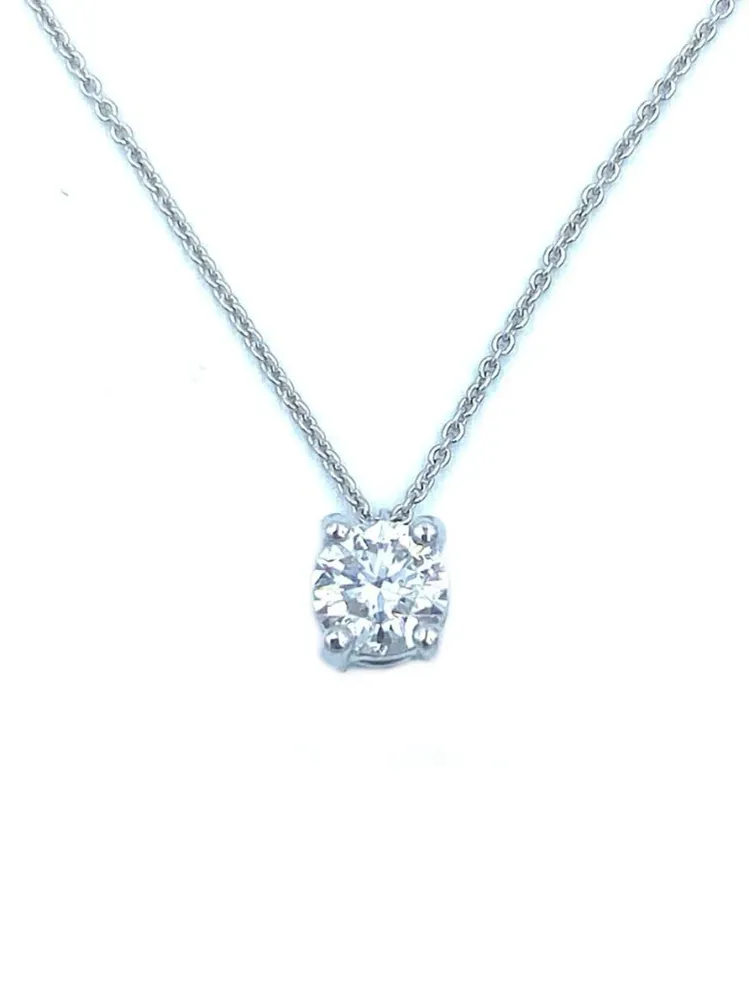 1.00ct F P1 сертифициран диамантен медальон