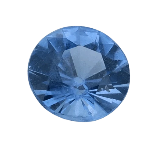 Син сапфир 1.00cts неотопляем CGL сертификат