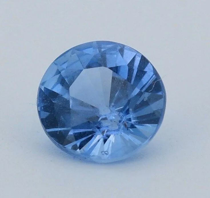 Син сапфир 1.00cts неотопляем CGL сертификат