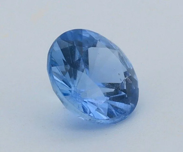 Син сапфир 1.00cts неотопляем CGL сертификат