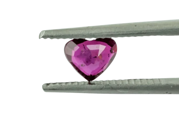 1.03ct нагрят рубин от Бирма GFCO сертификат