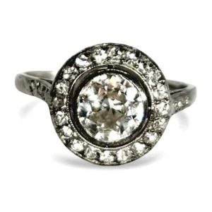 Пръстен Платина и диаманти 1,05 ct