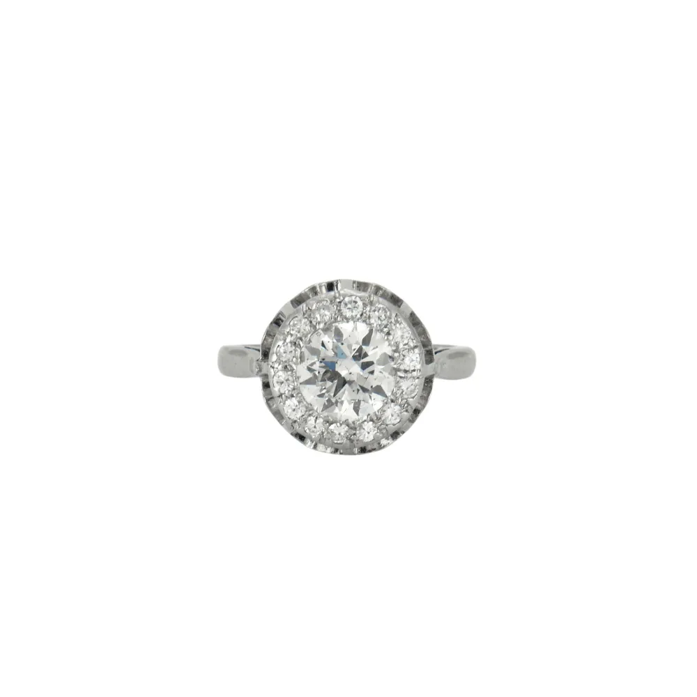 Пръстен Солитер Платина 1,50ct