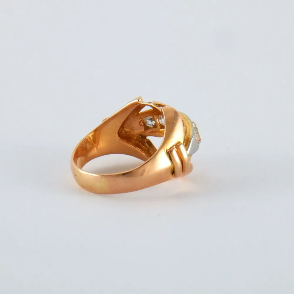 1950 Diamond River Ring