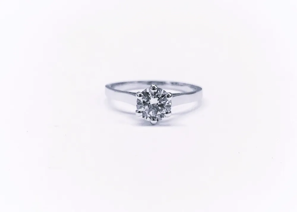 Пръстен Солитер 1ct диамант