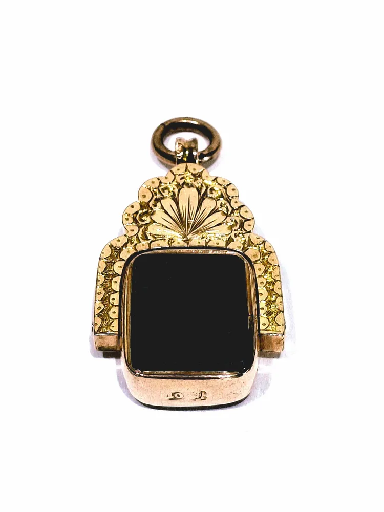 Висулка от ахат и кървав яспис