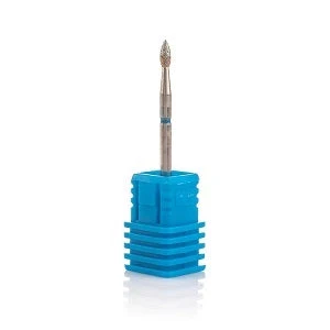 Диамантен накрайник пламък 2.3mm (син)