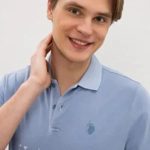МЪЖКА ТЕНИСКА С ЯКА