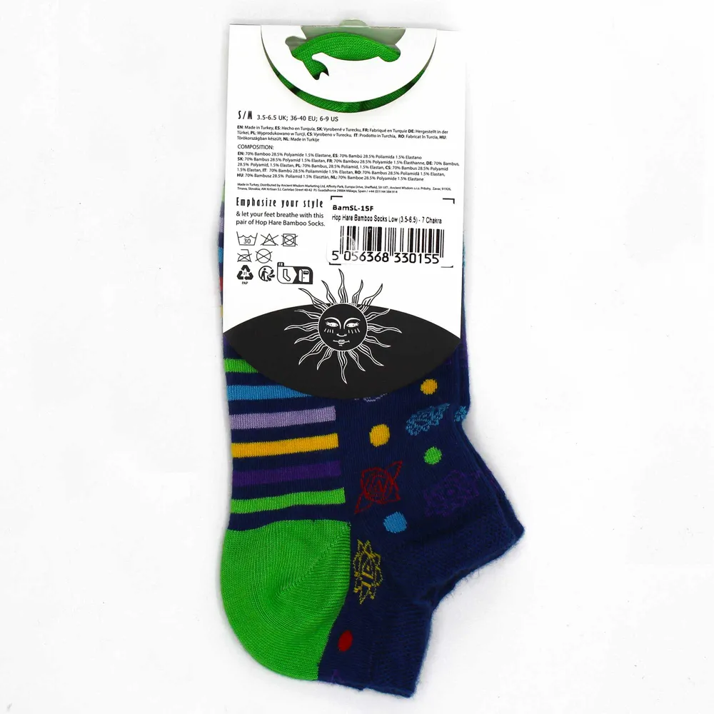 Къси чорапи S/M 3.5-6.5 7 Чакра