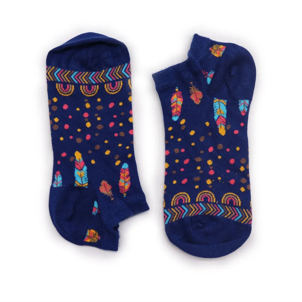 Къси чорапи S/M 3.5-6.5 Индийски пера