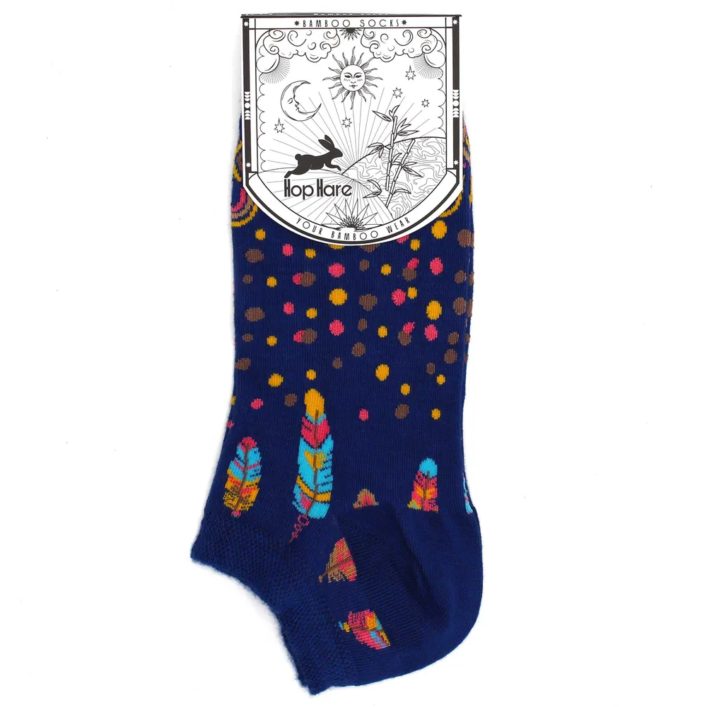 Къси чорапи S/M 3.5-6.5 Индийски пера