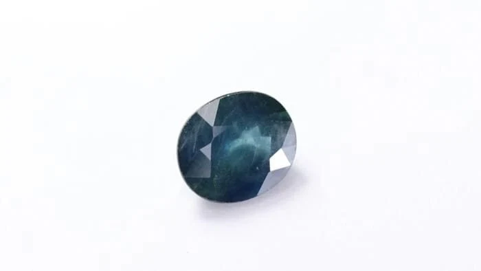 Отоплен син сапфир 3.63cts GCI сертификат