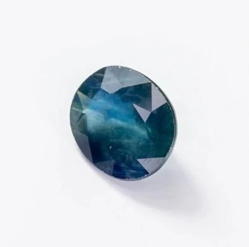 Отоплен син сапфир 3.63cts GCI сертификат