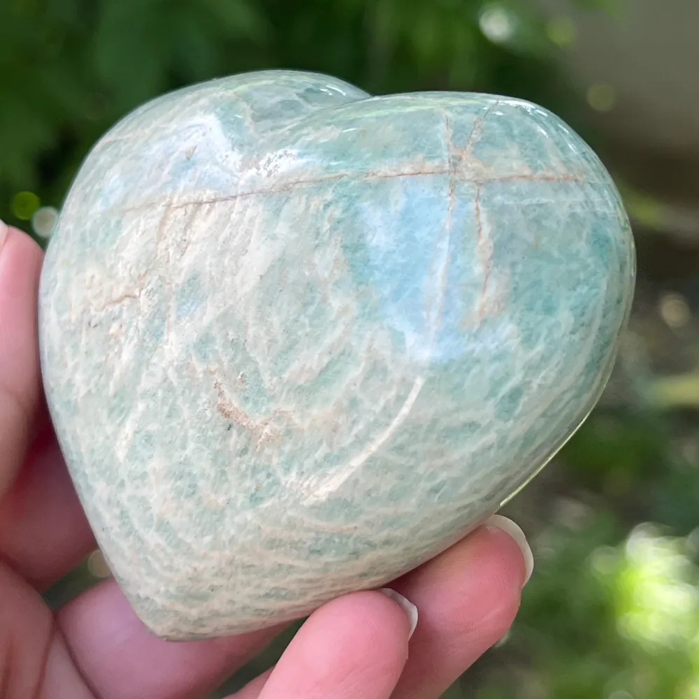 Амазонитно сърце модел 2