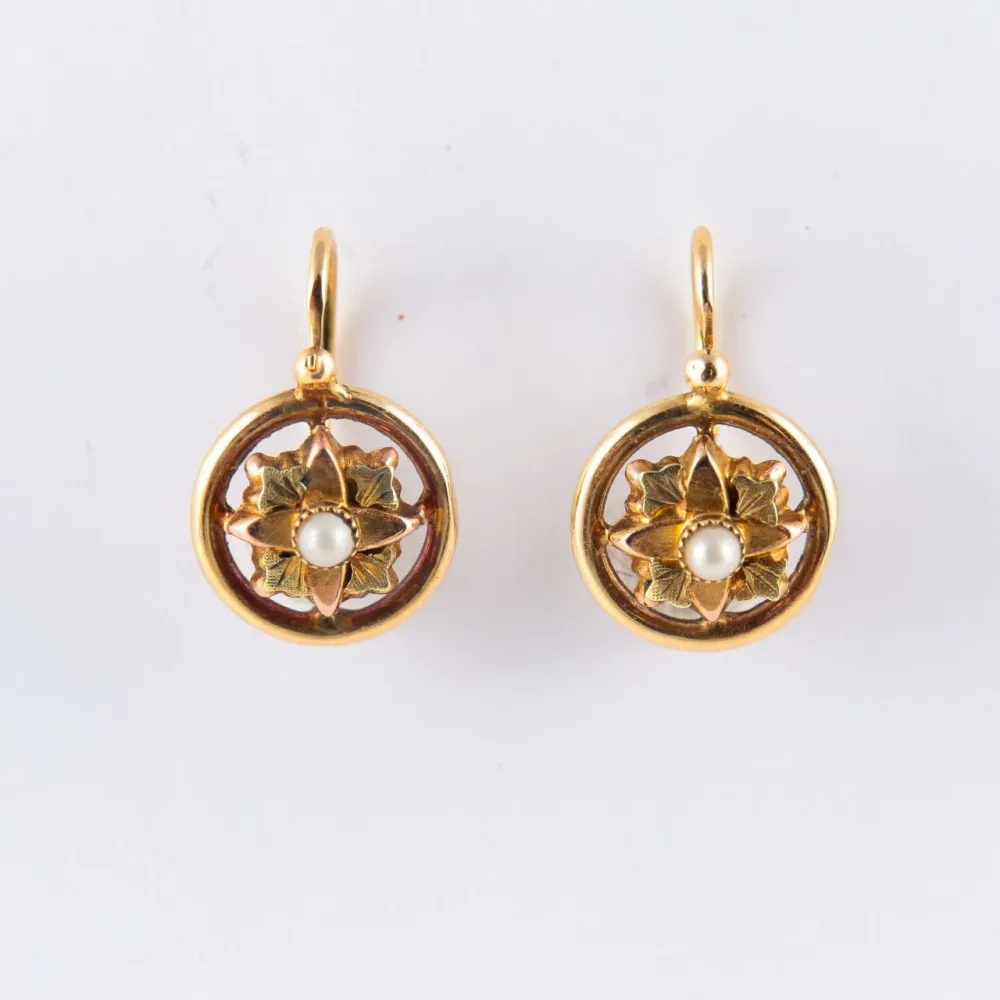 Обеци "Цвете".