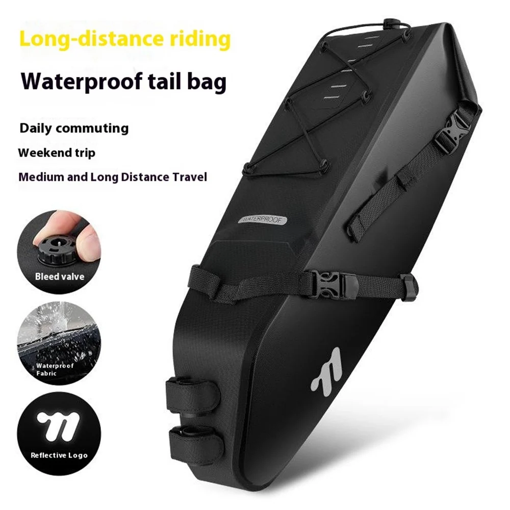 Водоустойчива седалкова чанта за велосипед