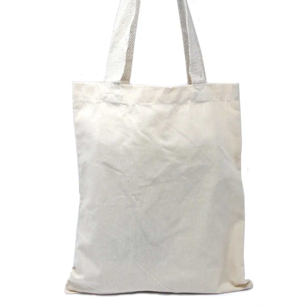 Платнена чанта натурална 6oz памук 35x30cm