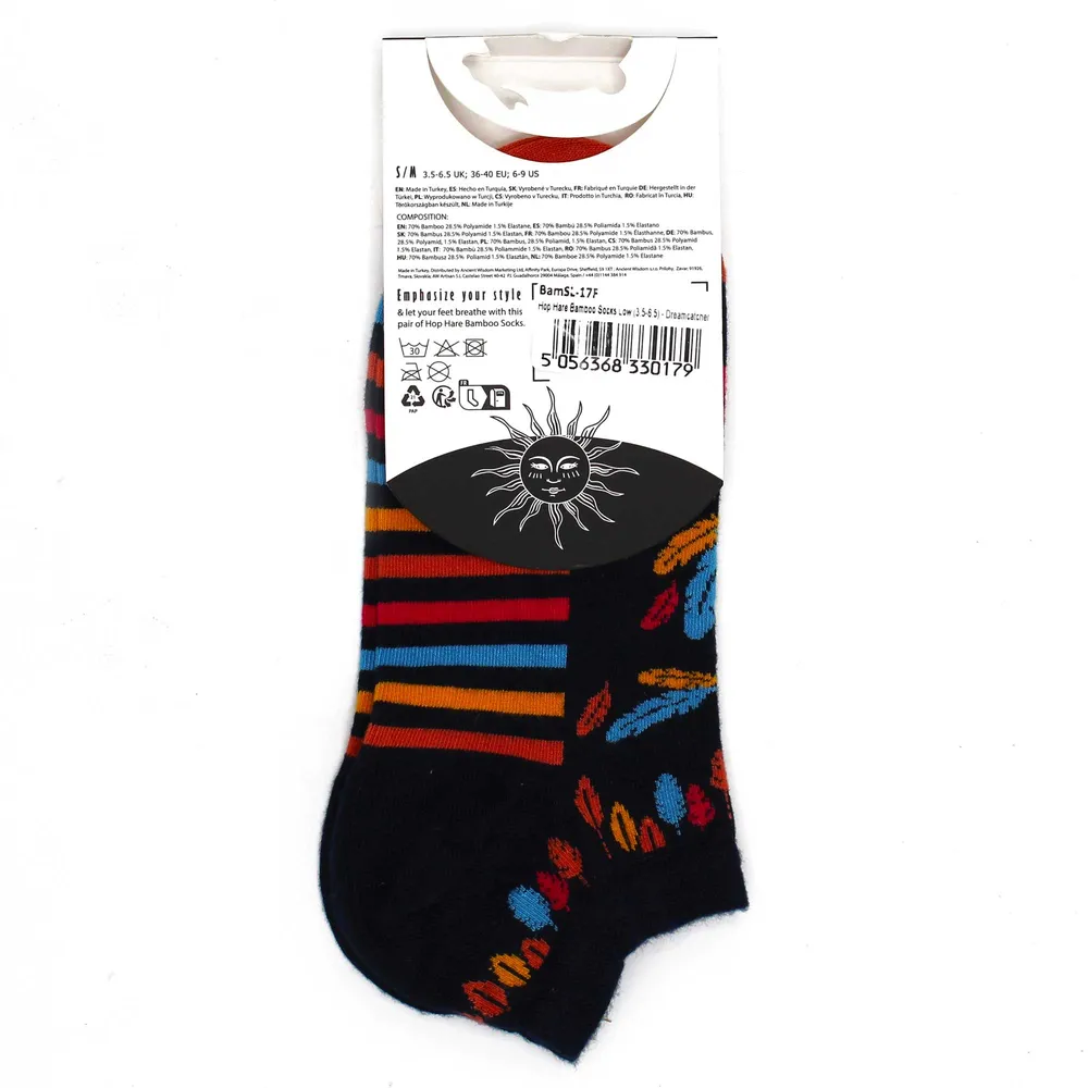 Бамбукови ниски чорапи M/L 7.5-11.5 Dreamcatcher