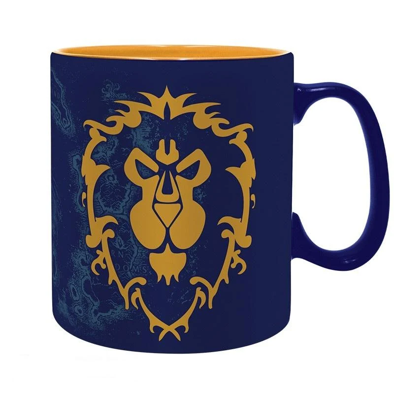 Чаша ABYSTYLE WORLD WARCRAFT - Alliance, 460 ml, Син