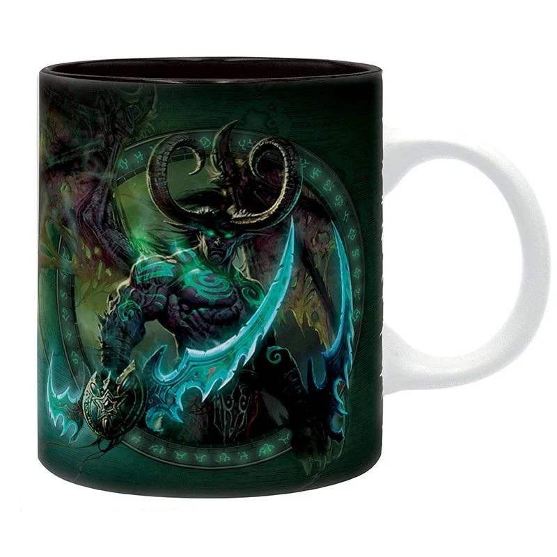 Чаша ABYSTYLE WORLD WARCRAFT - Illidan - subli, 320 ml, Зелен
