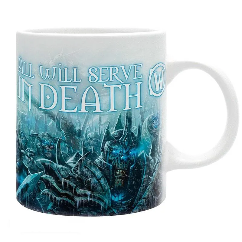 Чаша ABYSTYLE WORLD WARCRAFT - Lich King - subli, 320 ml, Бял