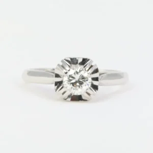 Пръстен Солитер Art Deco Диамант 0.50ct