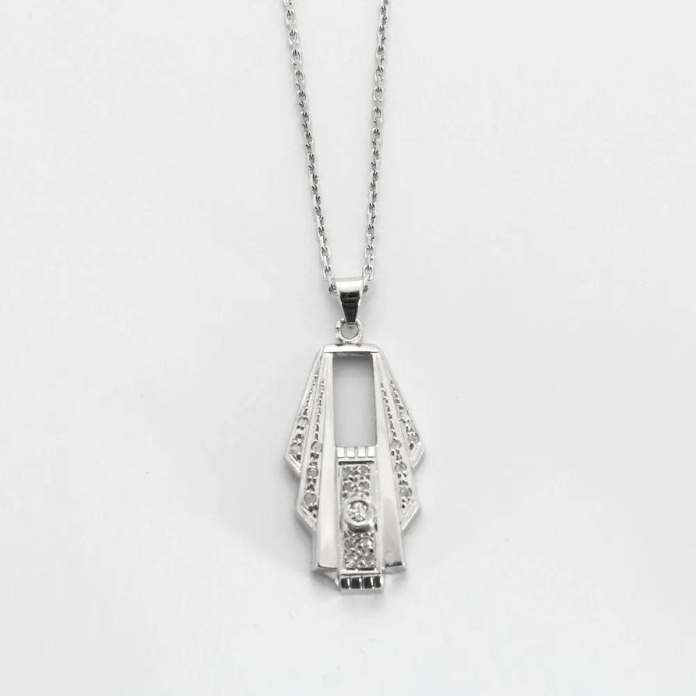 Висулка Art Deco Злато и диаманти
