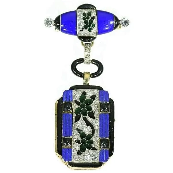 Отгласи на елегантност: виенски часовник Art Deco, вдъхновен от Boucheron