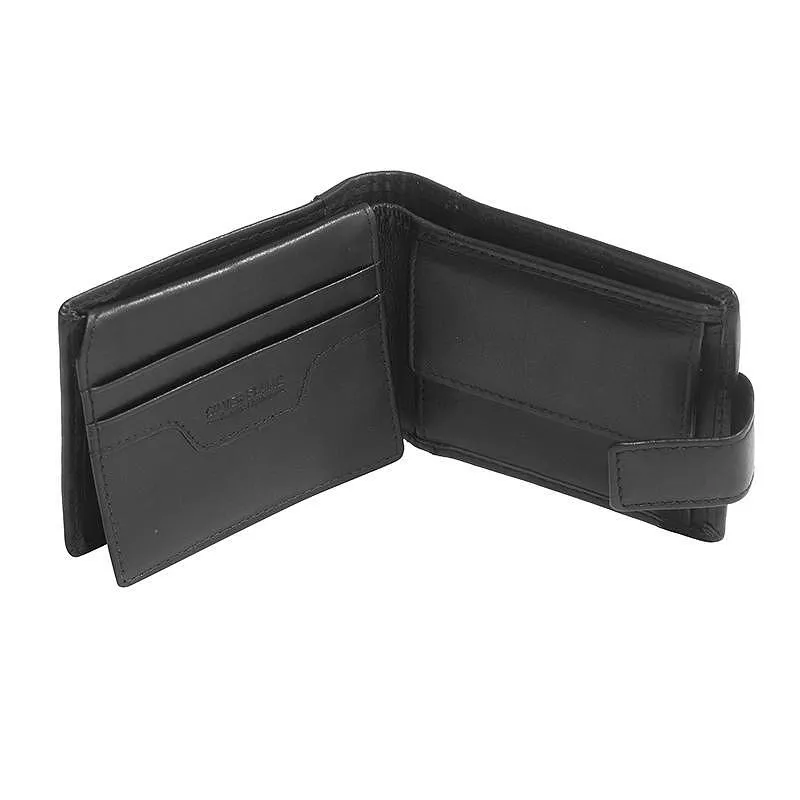AS4002BL: Мъжки черен портфейл Auto Set с лого на BMW