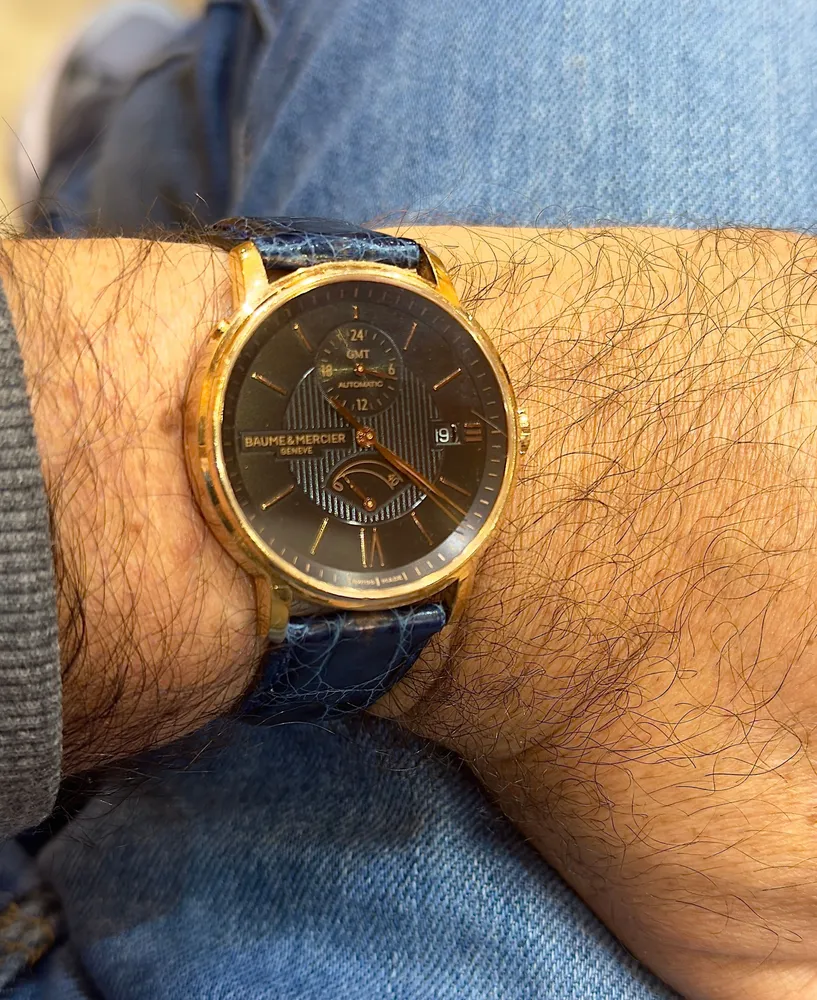 BAUME ET MERCIER - Часовник Classima със златен корпус