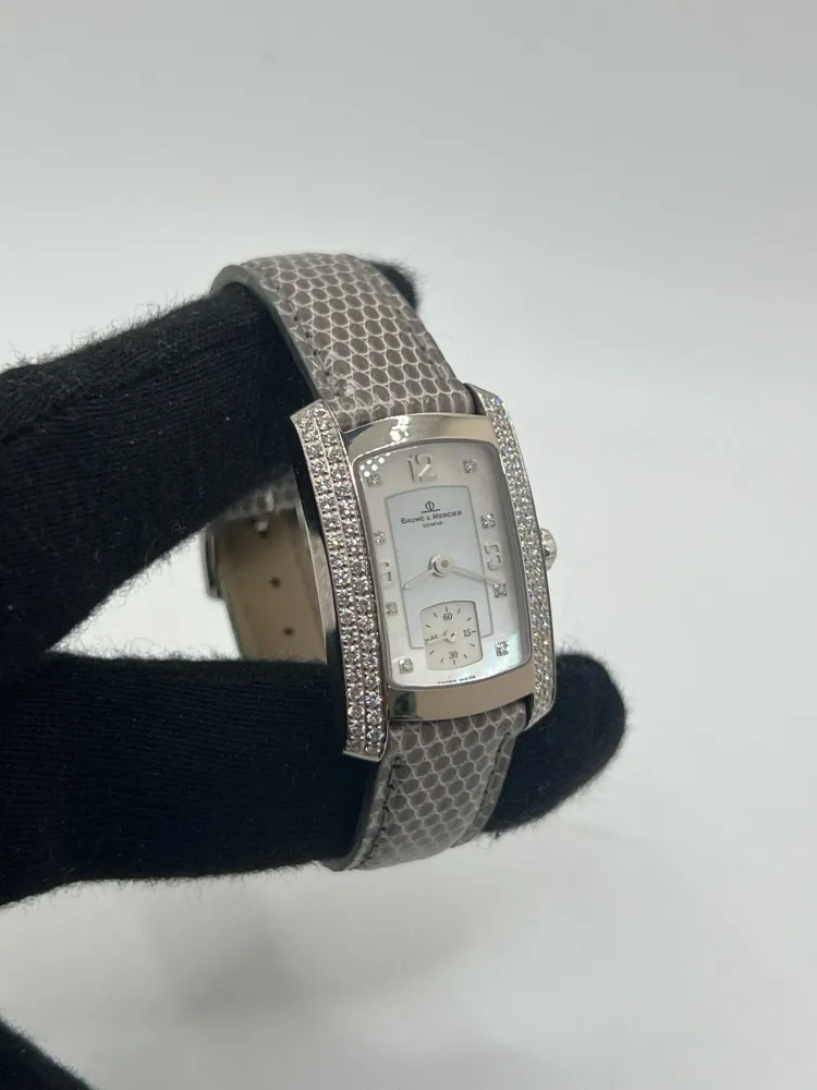 Baume & Mercier Hampton Milleis Бяло злато 18K и диаманти