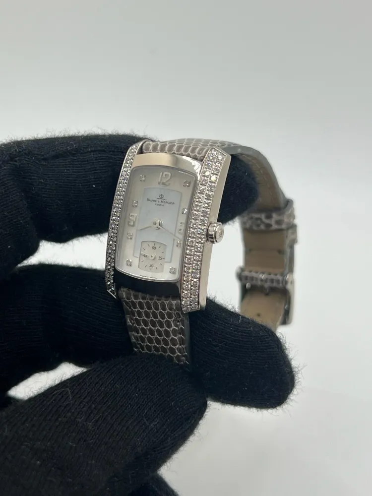 Baume & Mercier Hampton Milleis Бяло злато 18K и диаманти
