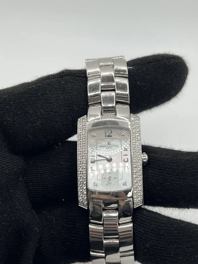 Злато и диаманти Baume & Mercier Hampton Milleis 18K