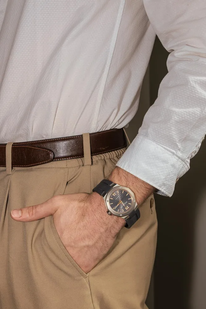 Baume & Mercier Часовник Riviera от стомана, титан