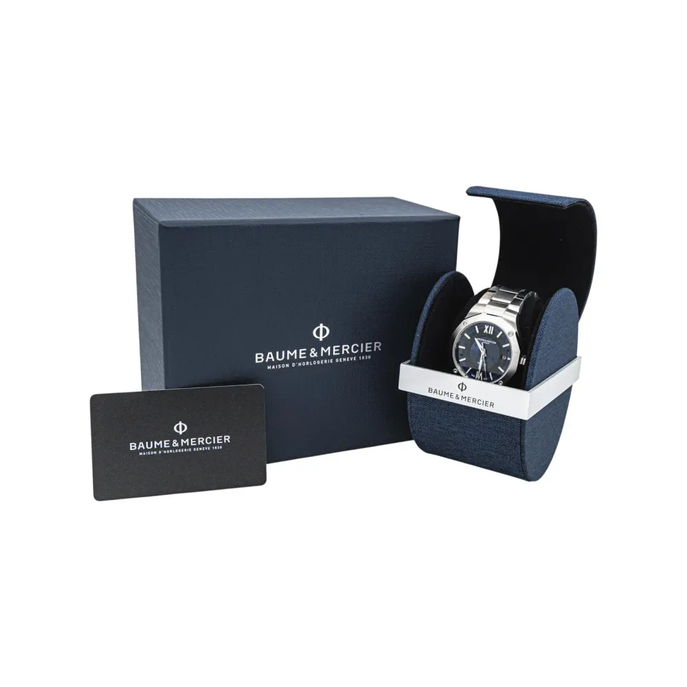 Baume & Mercier часовник Riviera от стомана