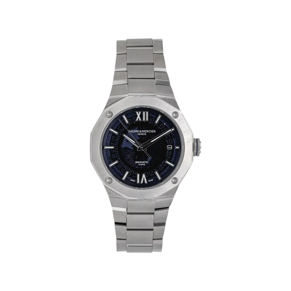 Baume & Mercier часовник Riviera от стомана