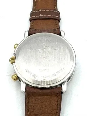 Baume & Mercier Transpacific - Хронограф часовник от 18-каратово жълто злато и стомана