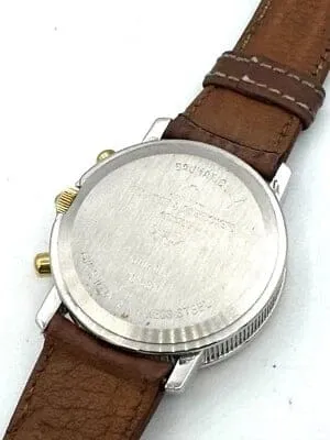 Baume & Mercier Transpacific - Хронограф часовник от 18-каратово жълто злато и стомана