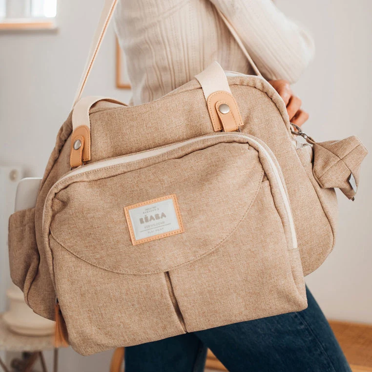 Beaba чанта за майка Geneva II Eco Heather gazelle