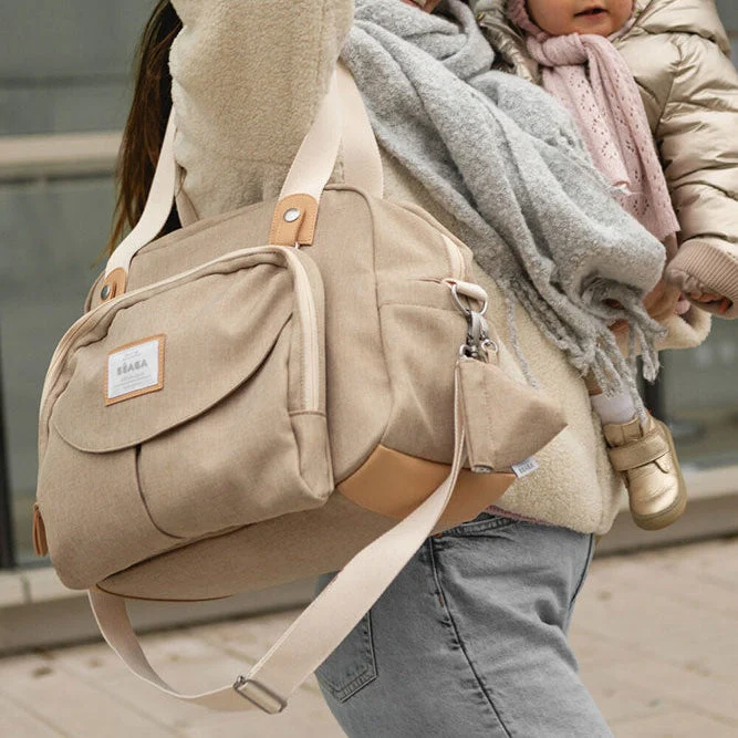 Beaba чанта за майка Geneva II Eco Heather gazelle