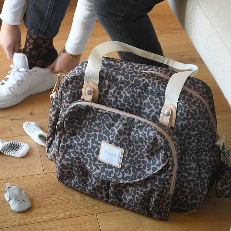 Beaba чанта за мумия Geneva Leopard Limited Edition