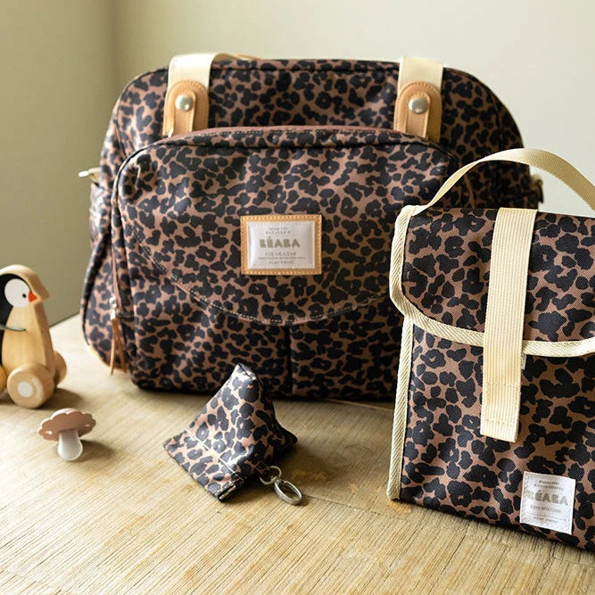 Beaba чанта за мумия Geneva Leopard Limited Edition