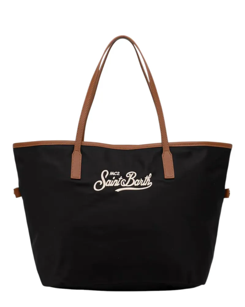 Black Nylon City Bag Everyday Use