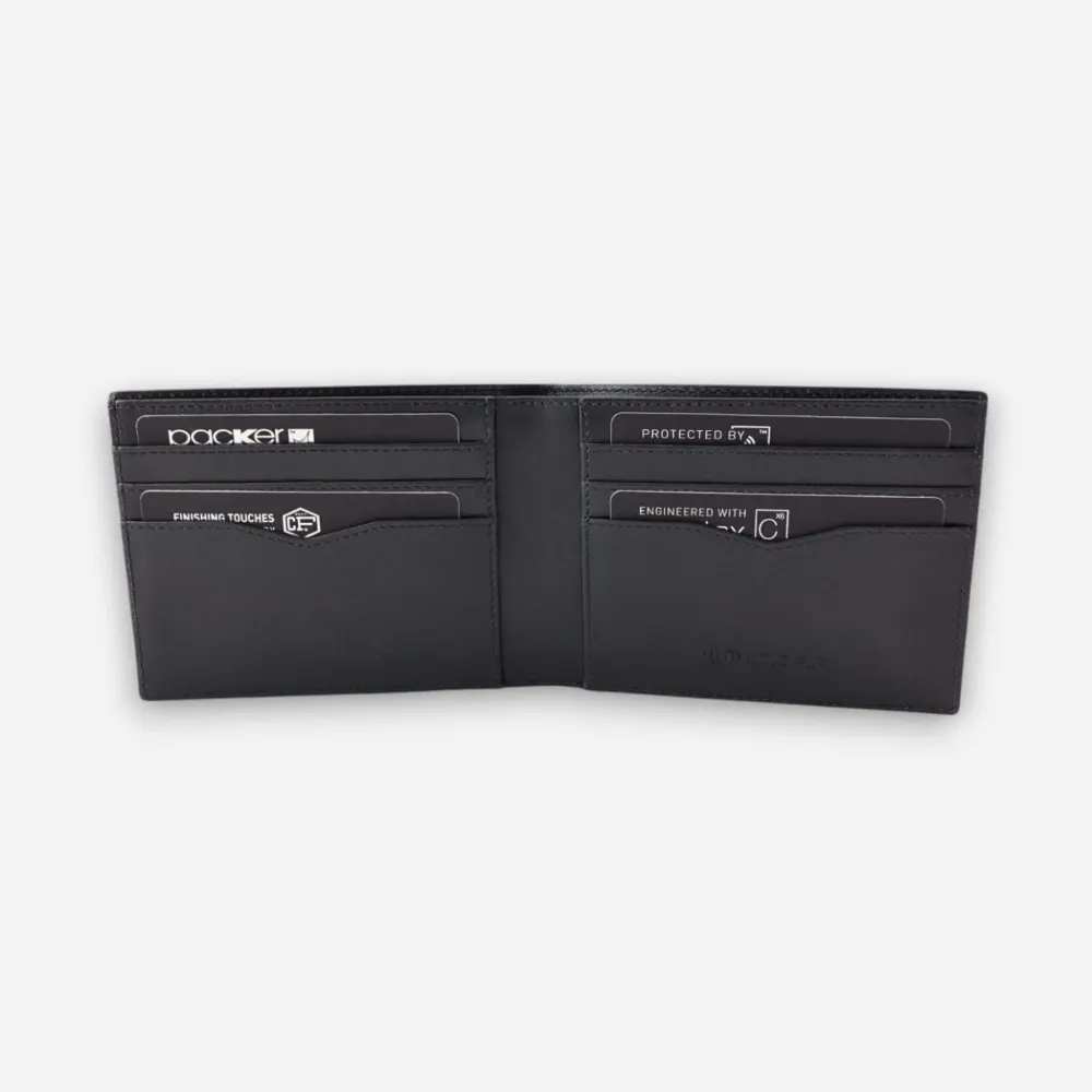 BladeX Slim – Тънък мъжки Портфейл, RFID (Black Edge)