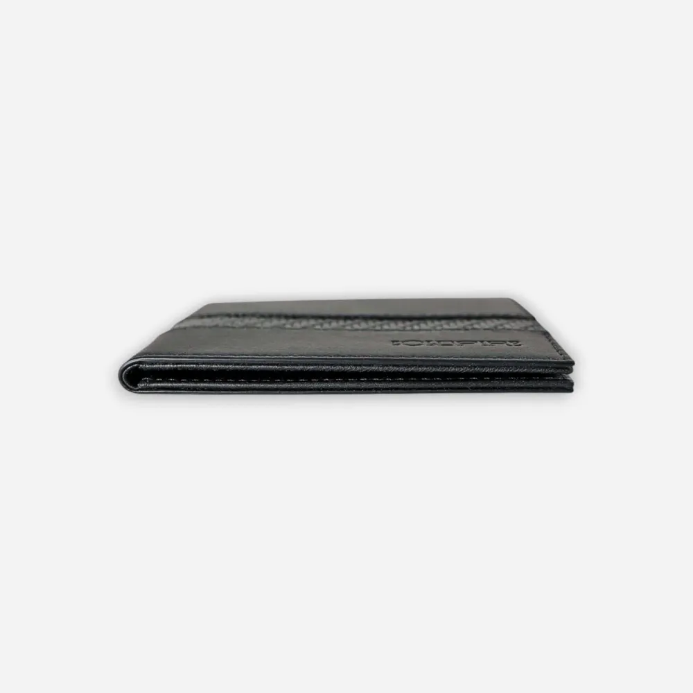BladeX Slim – Тънък мъжки Портфейл, RFID (Black Edge)
