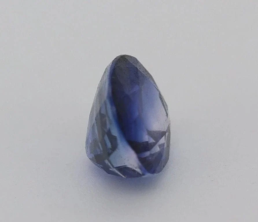 Сертификат Blue Sapphire 0.81cts без отопление