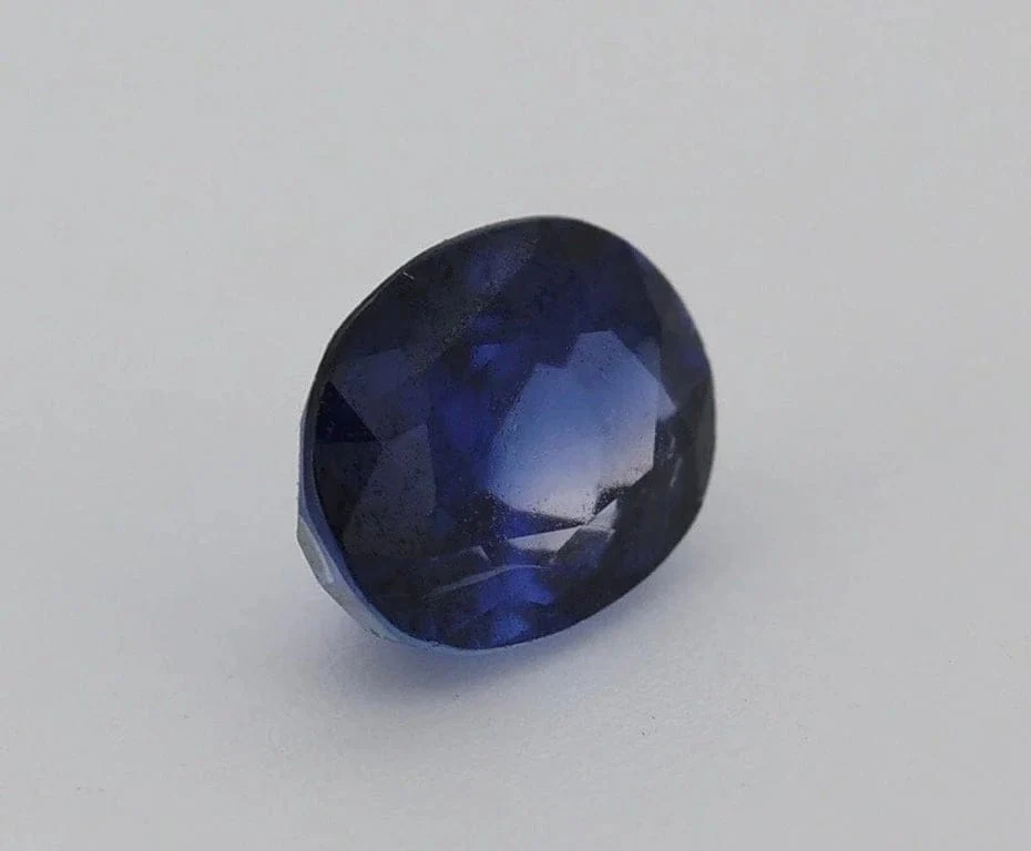 Сертификат Blue Sapphire 0.81cts без отопление