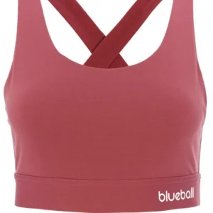 Дамски спортен сутиен BLUEBALL Crossback, розов
