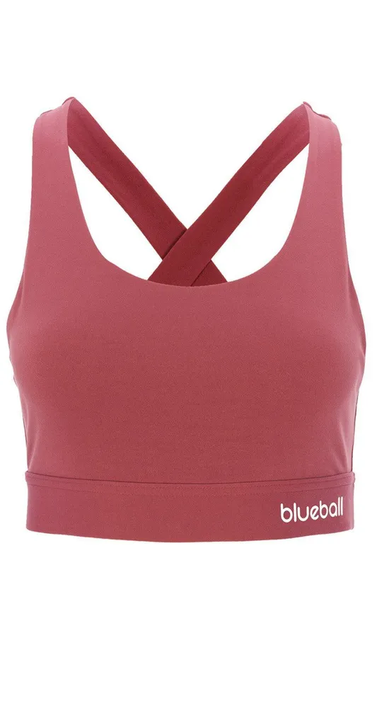 Дамски спортен сутиен BLUEBALL Crossback, розов
